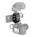 BOYA BY-MP4スマートフォン、デジタル一眼レフ、カムコーダー用2チャンネルオーディオアダプター