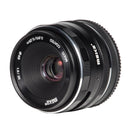 MEKE-25mm F/1.8 APSフレームレンズ 広角カメラ交換レンズ 手動スフォーカス（Canonマイクロシングル）