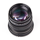 Zonlai 50mm f1.4 カメラ交換レンズ 大口径 手動 レンズ