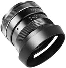 PERGEAR 35mm F1.2 大口径 単焦点レンズ 手動焦点固定レンズ フードとブロアー同梱 (Nikon ZマウントAPS-C)