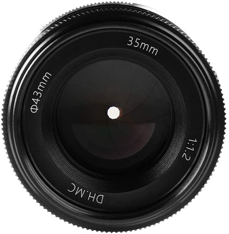 PERGEAR 35mm F1.2 大口径 単焦点レンズ 手動焦点固定レンズ フードとブロアー同梱 (Nikon ZマウントAPS-C)