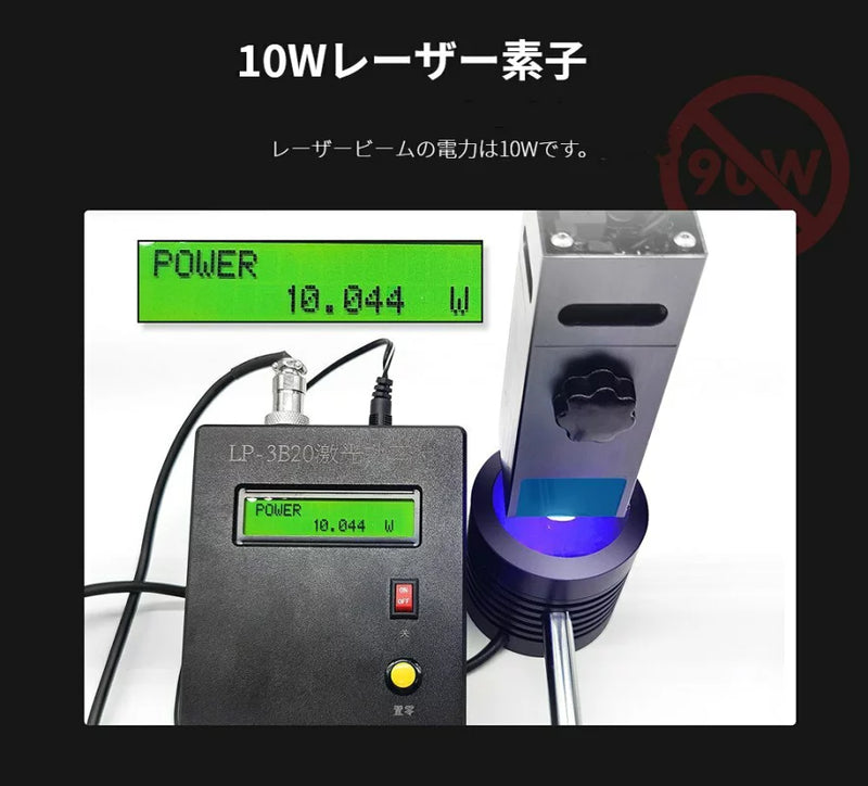 改良版」Pergear S10 レーザー彫刻機 10Wレーザービーム電力 50W 改良版」Pergear S10 レーザー彫刻機 10Wレーザービーム電力 50W