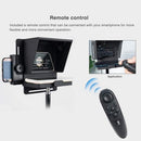 Pergear ミニ ポータブル 調節可能 テレプロンプターキット スマートフォン デジタル一眼レフ録画用