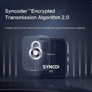SYNCO G2 ワイヤレスマイクシステム 2.4GHzワイヤレス スマートフォンとDSLRカメラに対応