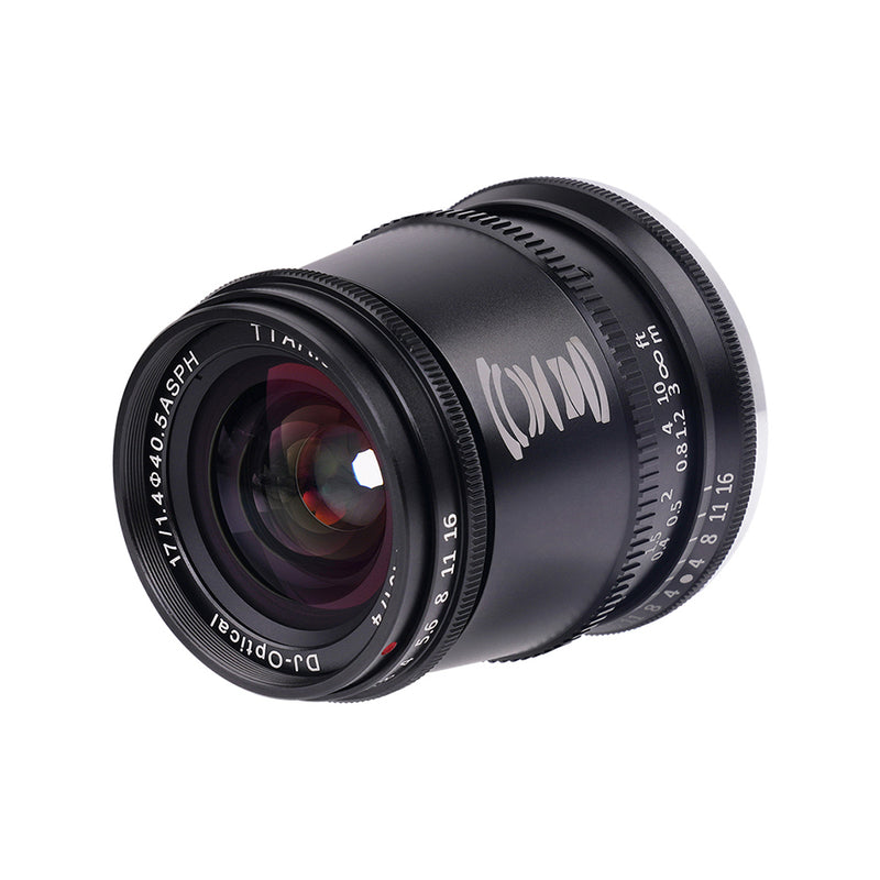 銘匠光学 TTArtisan 17mm F1.4 広角レンズ 富士, M4/3, Leica, Sony，Nikonカメラ 対応
