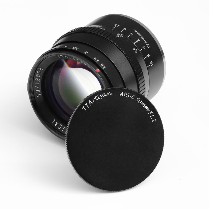 銘匠光学 TTartisan 50mm F1.2 APS-C 大口径 単焦点レンズ パナソニック オリンパス マイクロフォーサーズ M4/ 3ミラーレスカメラ対応