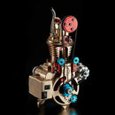 土星エンジン フルメタル 組み立て 単気筒 ガソリンエンジン モデル構築キット 学習 玩具 ギフト 職人車エンジンキット