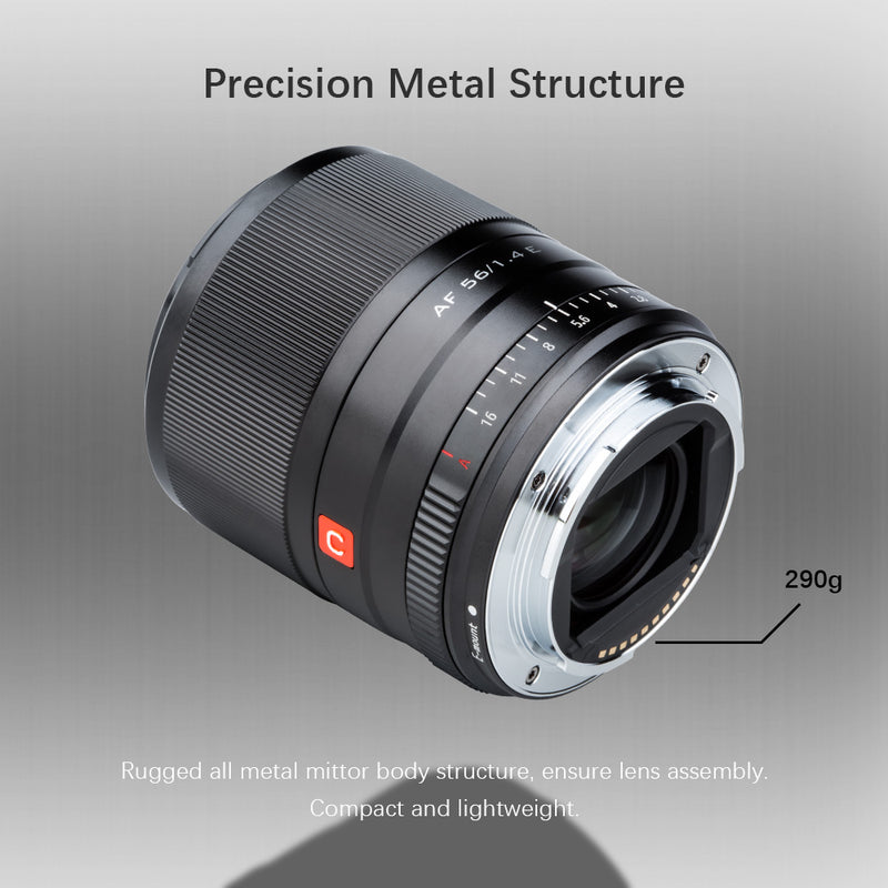 VILTROX 56mm F1.4 STM 大口径 単焦点レンズ Eマウントオートフォーカスレンズ 大口径 SONY APS-Cカメラに対応