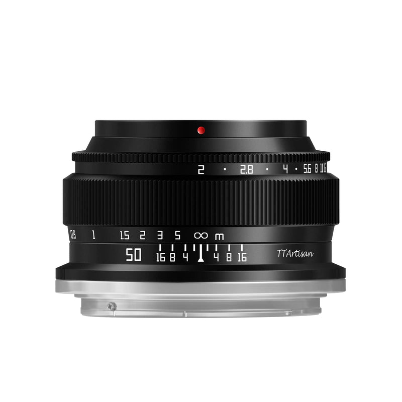 TTArtisan 50mm F2 フルフレームレンズ 富士、ソニー、ニコン、M4 / 3、キャノンカメラ対応