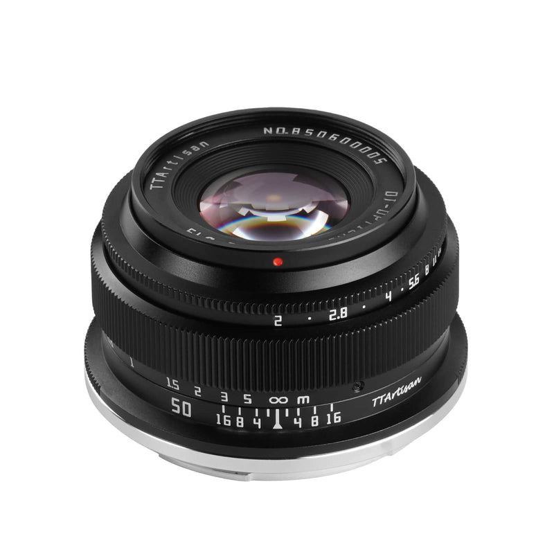 TTArtisan 50mm F2 フルフレームレンズ 富士、ソニー、ニコン、M4 / 3、キャノンカメラ対応