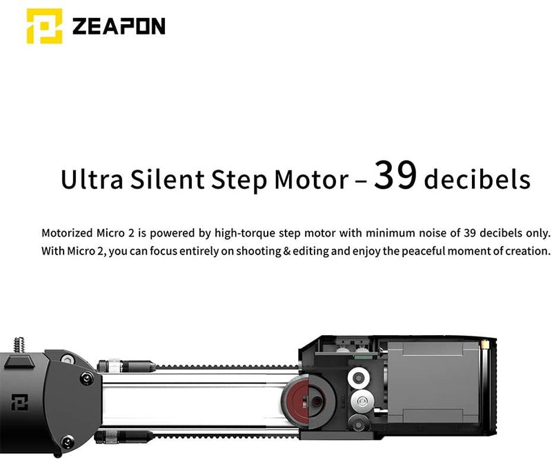 Zeapon Motorized Micro 2 カメラ用電動スライダ